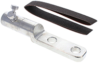 Abbildung: Aluminium-Schraubverbinderanschlussösen von TE Energy & Utilities