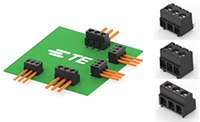 TE Connectivity AMP 板装回流端子块的图片