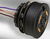 Image of TE AMP LUMAWISE Endurance N Tool-less Rotatable Dimming Receptacle Assembly