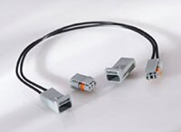 Image of TE Connectivity/AMP's Mini, IP67-Sealed W2W Connector