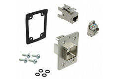 RJ45 Fiber Optic Metal Shell Connectors - TE AMP | DigiKey