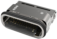 TE Connectivity AMP의 방수 USB Type-C 커넥터 이미지 