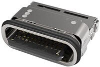 TE Connectivity AMP 的防水 USB Type-C 接口的图片