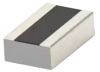 Ilustracja przedstawiająca rezystory pomiarowe prądu z serii RLW73 firmy TE Connectivity Passives