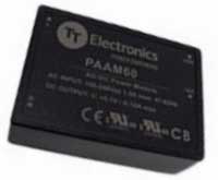 Image of TT Electronics/Power Partners PAAM60 Series AC/DC Medical Power Modules