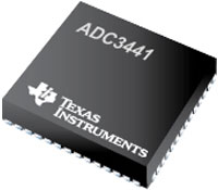 Image of Texas Instruments' ADC344x Analog-to-Digital Converters