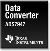 Image of Texas Instruments' ADS7947 12-Bit 2MSPS ADC