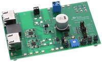 Texas Instruments 的連線 LED 照明，含 IEEE802.3bt 乙太網路供電 (PoE) 公版設計的影像