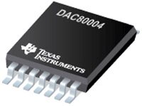 Abbildung: Digital/Analog-Wandler DACx0004 von Texas Instruments