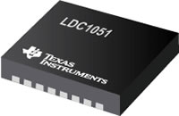 Image of Texas Instruments' LDC1051 Inductance-to-Digital Converter