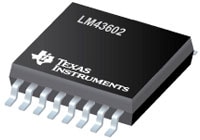 Texas Instruments' LM43602 SIMPLE SWITCHER® Regulators Image of Texas Instruments' LM43602 SIMPLE SWITCHER® Regulators