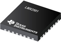 Image of Texas Instruments' LMX2581 Wideband Frequency Synthesizer