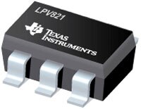 Image of Texas Instruments' LPV821 Precision Zero-Drift Nanopower Amplifier