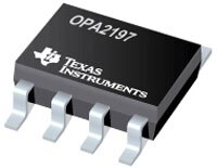Image of Texas Instruments' OPA2197 36 V Operational Amplifiers