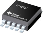 Texas Instruments' OPA2835 VFB Amplifier Image of Texas Instruments' OPA2835 VFB Amplifier