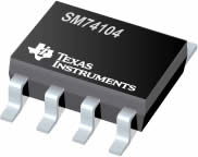 Image of TI's SM74104 Gate Driver