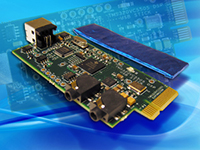 Image of Texas Instruments' TMS320VC5505 eZDSP&trade; USB Stick