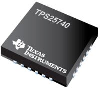 Texas Instruments 的 TPS25740/TPS25740A USB Type-C/PD 電源控制器圖片