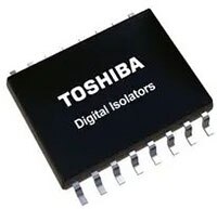 Image of Toshiba's DCL54x (4-channel) High Speed Digital Isolators