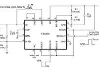 Image of Touchstone Semiconductor's TS3300 Boost + Output Load Switch