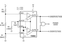 Imagen del comparador de CI TS9002 de Touchstone Semiconductor