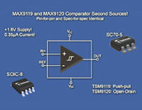 Image of Touchstone Semiconductor's TSM9117-TSM9120 Comparators
