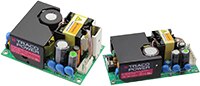 Image of TRACO Power's TPP 100A-J and TPP 150A-J Series Miniature Open-Frame AC/DC Power Supplies