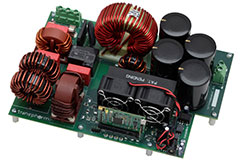 Image of Transphorm's 4 kW Bridge-Less Totem-Pole PFC Evaluation Board