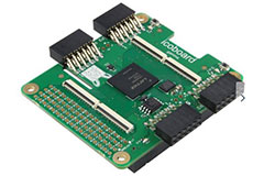 Image of Trenz's icoBoard Small FPGA Board with Lattice iCE40