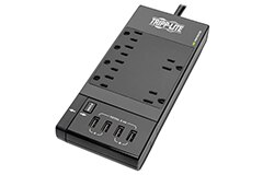 Image of Tripp Lite by Eaton's Antimicrobial Surge Protectors for Home and Office