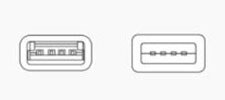 Image of USB Type-A connector
