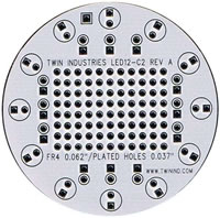 Image de la carte de prototypage DEL de Twin Industries