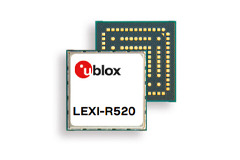 Image of u-blox's LEXI-R520 Series LTE-M and NB-IoT Module
