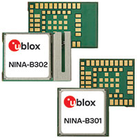 u-blox 的 NINA-B3 系列獨立式 Bluetooth® 5 低能耗模組圖片