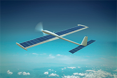 Image of Vicor's Unmanned Aircraft for Communications