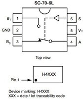 Image of Vishay Siliconix's DG4157E Analog Switches