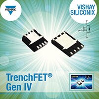 Image of Vishay Siliconix's TrenchFET GEN IV MOSFETs