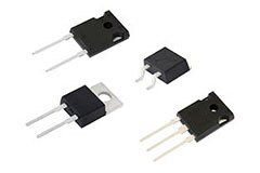 Image of Vishay's Gen 3 1,200 V SiC Schottky Diodes