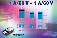 MicroSMP™ Schottky Rectifiers and TVS Devices