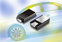 Image of Vishay Semiconductor Diodes' TMBS Rectifiers with Current Ratings of 1 A and 2 A in MicroSMP (DO-219AD)