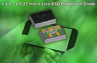 Image of Vishay Semi Diodes VBUS54FD-SD1-G4-08 4-Line ESD Protection Diode