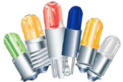 Image of VCC's T-1 ¾ Sub-Miniature LED Replacement Lamps