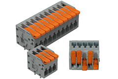 Image of WAGO's 2601 Series Super-Compact PCB Terminal Blocks