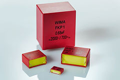 Image of WIMA's FKP 1 Pulse Capacitors