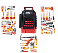 Image of Wiha Heavy-Duty Tool Hauler Backpack Kits