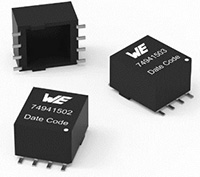 Image of Würth Elektronik's WE-PLC Power Line Communication Transformer