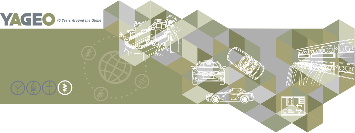 Résistances pavés à couche épaisse de YAGEO