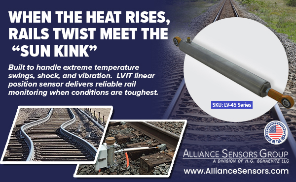 Image of Alliance Sensors LV45 LVIT Linear Position Sensor