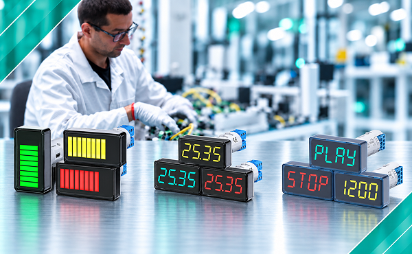 Image of akYtec Compact panel meters for industrial process monitoring