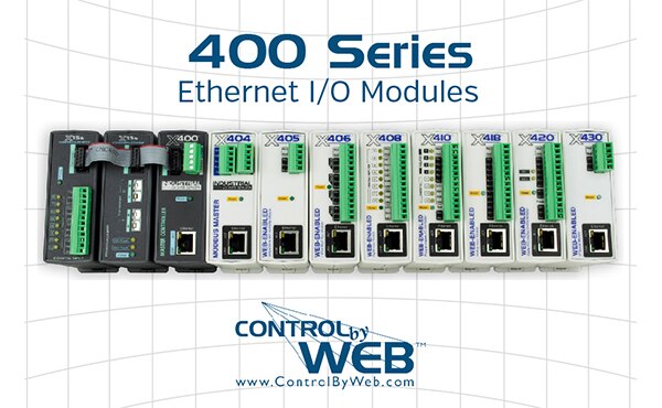 Image of ControlByWeb's I/O Modules 400 Series